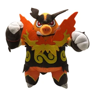 Flambirex Emboar Pokemon in tessuto (circa 30 cm)