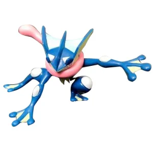 Figure da collezione Greninja Quajutsu o Froxy Froakie - Pokemon Action Figure (circa 7 cm)