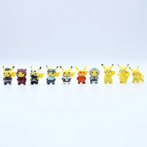 10 verschiedene Pokémon Pikachu Figuren
