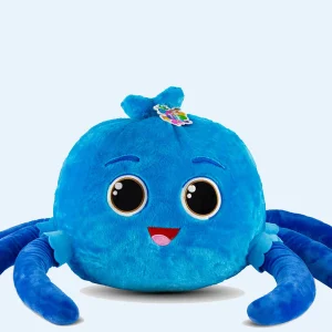 Peluche Whiskey il Ragnetto pupazzo Coccole Sonore 38 cm, incluso lo zainetto