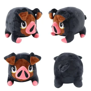 Ferkuli Lechonk Plüsch Pokemon aus Karmesin und Purpur (ca. 15cm)