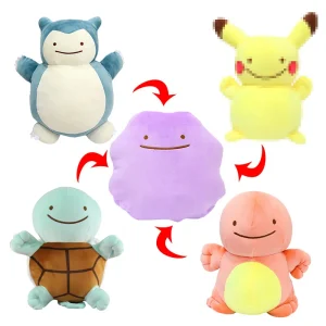 Trasformando Ditto Peluche, il Pokémon si trasforma in Snorlax, Pikachu, Squirtle ecc.