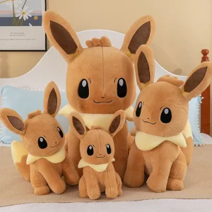 Sitzendes XXL Evoli Eevee Plüsch Pokemon (40,50, 70 oder 90cm)