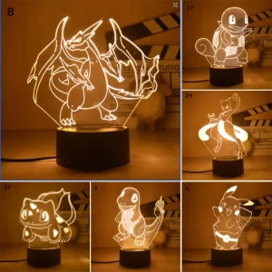 Pokemon Anime Warmlicht Nachtlicht Deko Lampe