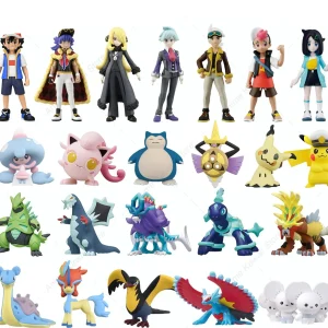 Figure Pokémon Allenatore Ash Ketchum Leon Cynthia Liko Friede Mimikyu Hattrem Terapagos Aegislash e molto altro