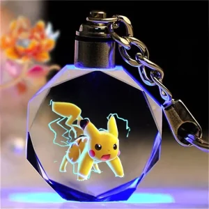 Portachiavi con ciondolo colorato di Pokémon Krystal