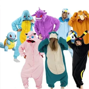 Pokemon Onesie Hausanzug Pyjama - viele Motive
