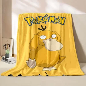 Flauschige Enton Psyduck Decken in vielen Enton Motiven