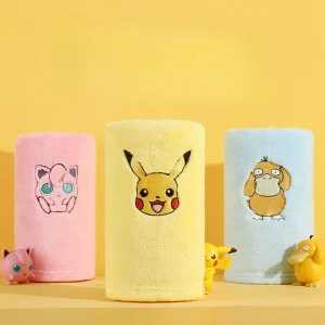 Enton, Pikachu oder Pummeluff Handtücher (72x34cm)