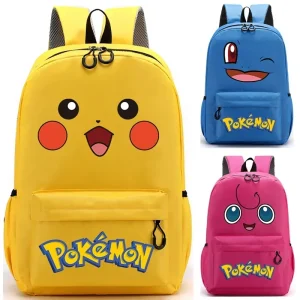 Pokémon Schulrucksack, Pikachu Glurak, Schiggy u. a. Grundschule Rucksack