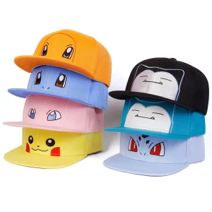 Pokemon Hip-hop Caps Baseball Mützen in vielen Looks (Relaxo, Pikachu, Schiggy, Mew etc.)