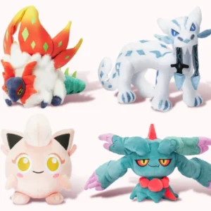 Baojian, Brüllschweif, Flatterhaar oder Kriechflügel Pokemon Stofftiere