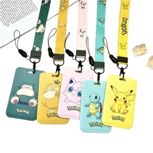 Pokemon Pikachu Lanyard Karten Halter in verschiedenen Motiven