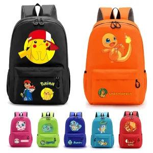 Pokemon Schul Rucksack in vielen Motiven für Schule oder Freizeit