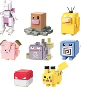 8 Stk. Pokemon Quest Figuren