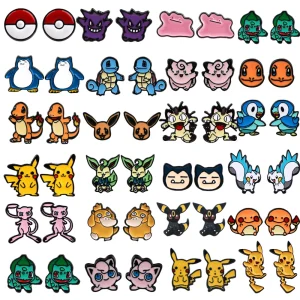 Pokemon Ohrstecker in vielen verschiedenen Motiven