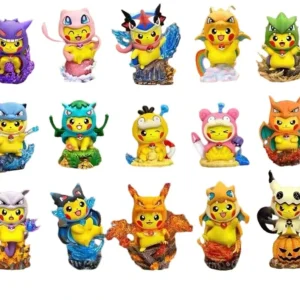 Pikachu Cosplay Figuren - Gengar, Glurak, Bisasam, Enton uvm. (ca. 10-12cm)