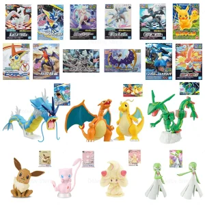 Bandai Pokemon Figuren zum selbstbauen Rayquaza Ho-Oh Lugiaa Lunala Garchomp Gyarados uvm.