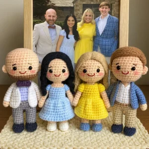 👨👩👦 Pupazzami Famiglia – Mini Me personalizzati per Famiglie
