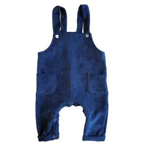 Salopette in velluto