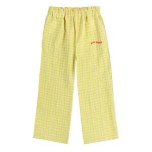Vichy woven pants