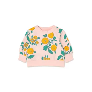 FLOWERS BABY SWEATSHIRT