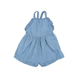 DENIM LINEN JUMPSUIT