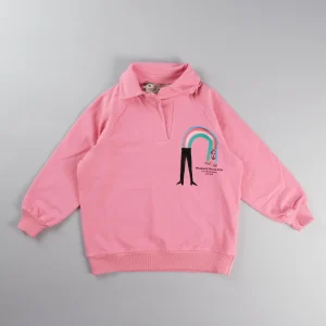 Weekend House Kids - Rainbow Polo Sweatshirt