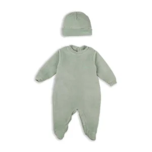 Bon Bon - Set tutina e cappello in ciniglia