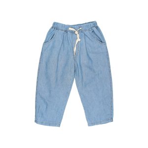DENIM LINEN PANTS