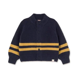 RAGLAN MOCKNECK CARDIGAN