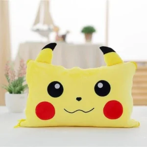 Coperta / cuscino di flanella Pokemon Fluffy Pikachu 120x160cm