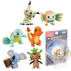 Figure da collezione Pokemon di circa 4 cm