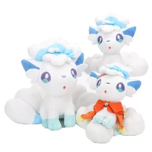 Alola Vulpix peluche Pokemon - diverse dimensioni