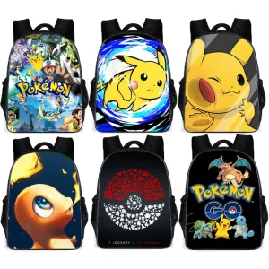 Zaino Pokemon per adolescenti (25 motivi) - 40 cm * 30 cm * 15 cm