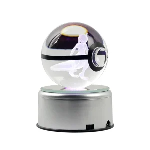 Meraviglioso Pokemon Crystal Pokeball - Illuminazione a LED - molti motivi