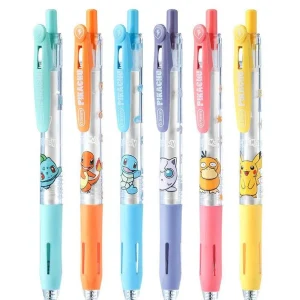 Set di 5 penne Pokemon con motivi diversi