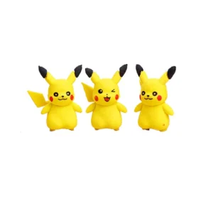 Attacco per gomma Pokemon Pikachu 3 pz.