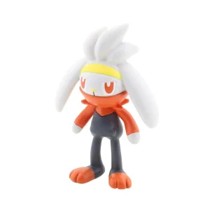 Raboot Kickerlo Pokemon figura da collezione (circa 3-5 cm)