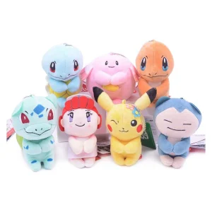 Ciondolo in peluche Pokemon da 10 cm con molti modelli tra cui scegliere