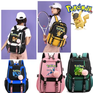 Zaino Pokémon con scomparto per laptop per scuola, università ecc.
