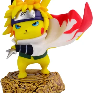 Pikachu figura cosplay come Namikaze Minato (circa 10 cm)