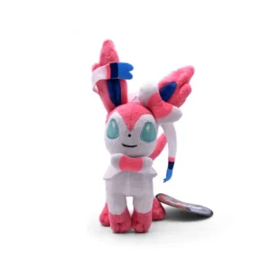 Feelinara Sylveon peluche Pokemon (circa 15 cm)