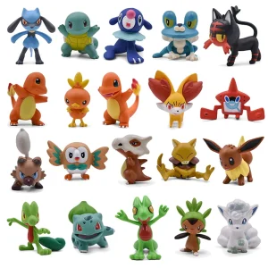 Figure Pokemon - molti motivi tra cui scegliere (circa 3-5 cm)