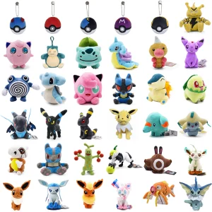 Figure di peluche Pokemon: ampia selezione di motivi diversi