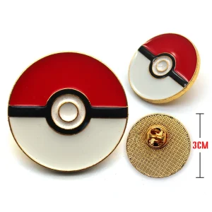 Spilla Pokemon Pokeball - Distintivo (circa 3 cm)